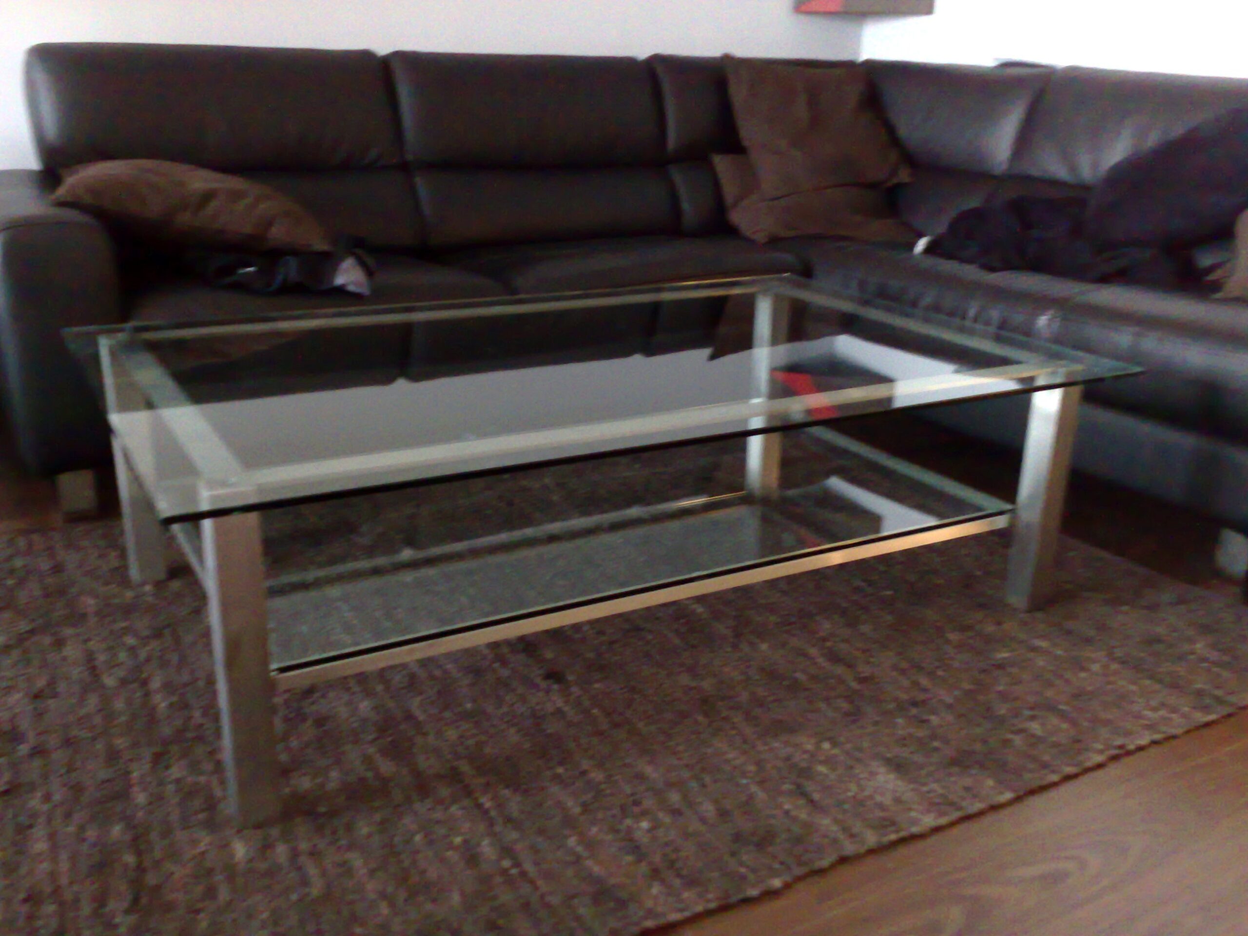 table basse inox